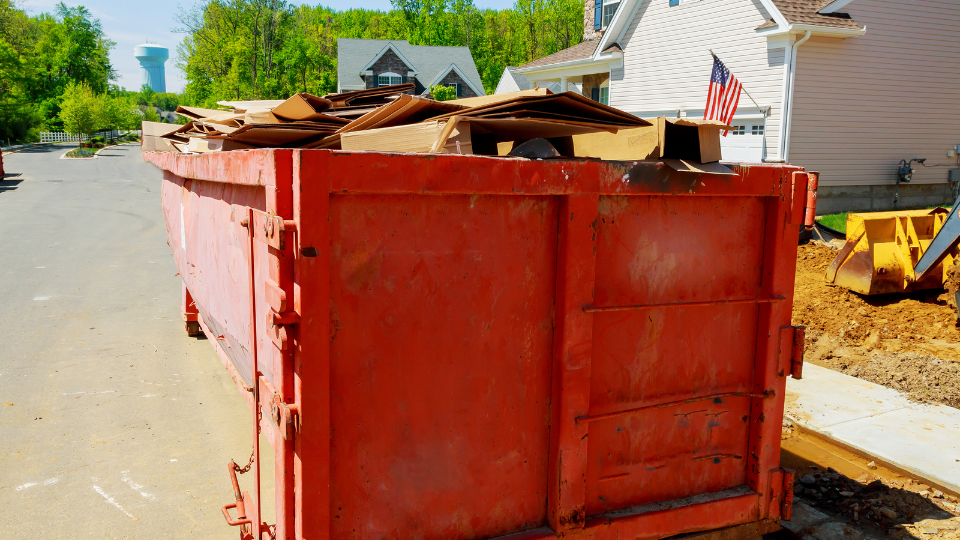 Dumpster for Yard Waste