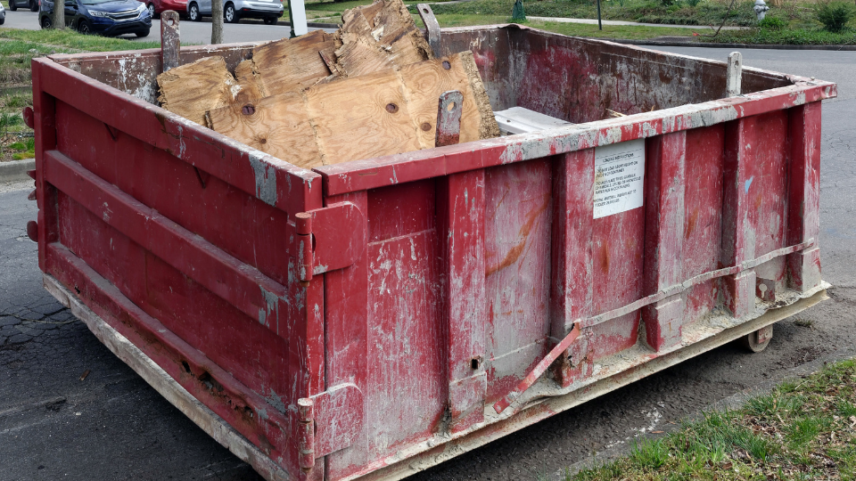 Dumpster for Remodeling