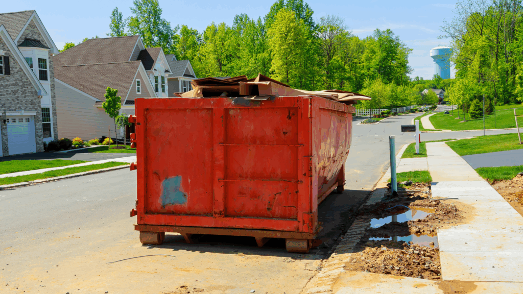 Yard Debris Dumpster