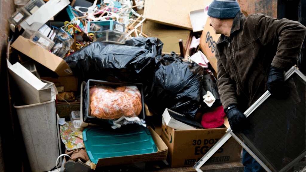 Furniture Removal Dumpster